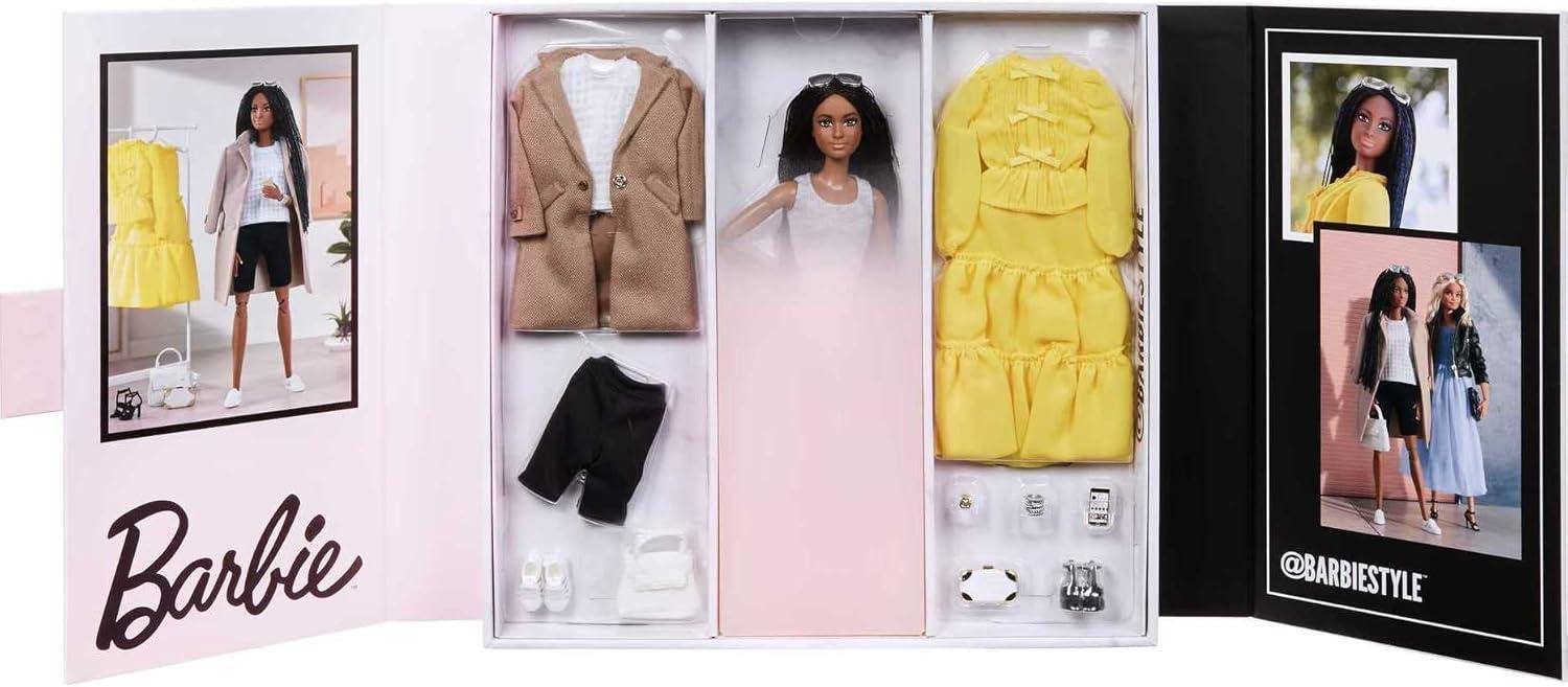 Barbie @BarbieStyle Fully Poseable African American Barbie Doll Limited Edition