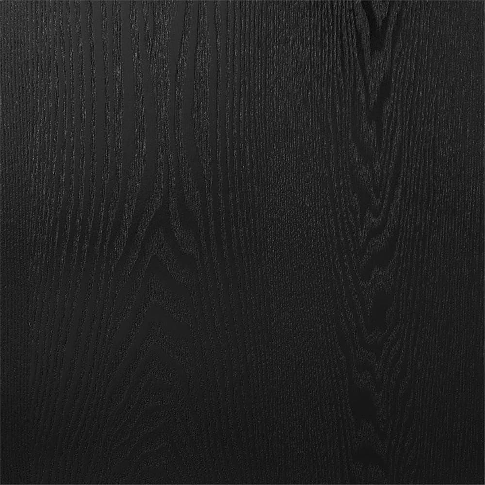 Modway Vector Expandable Modern Wood Dining Table in Walnut/Gold