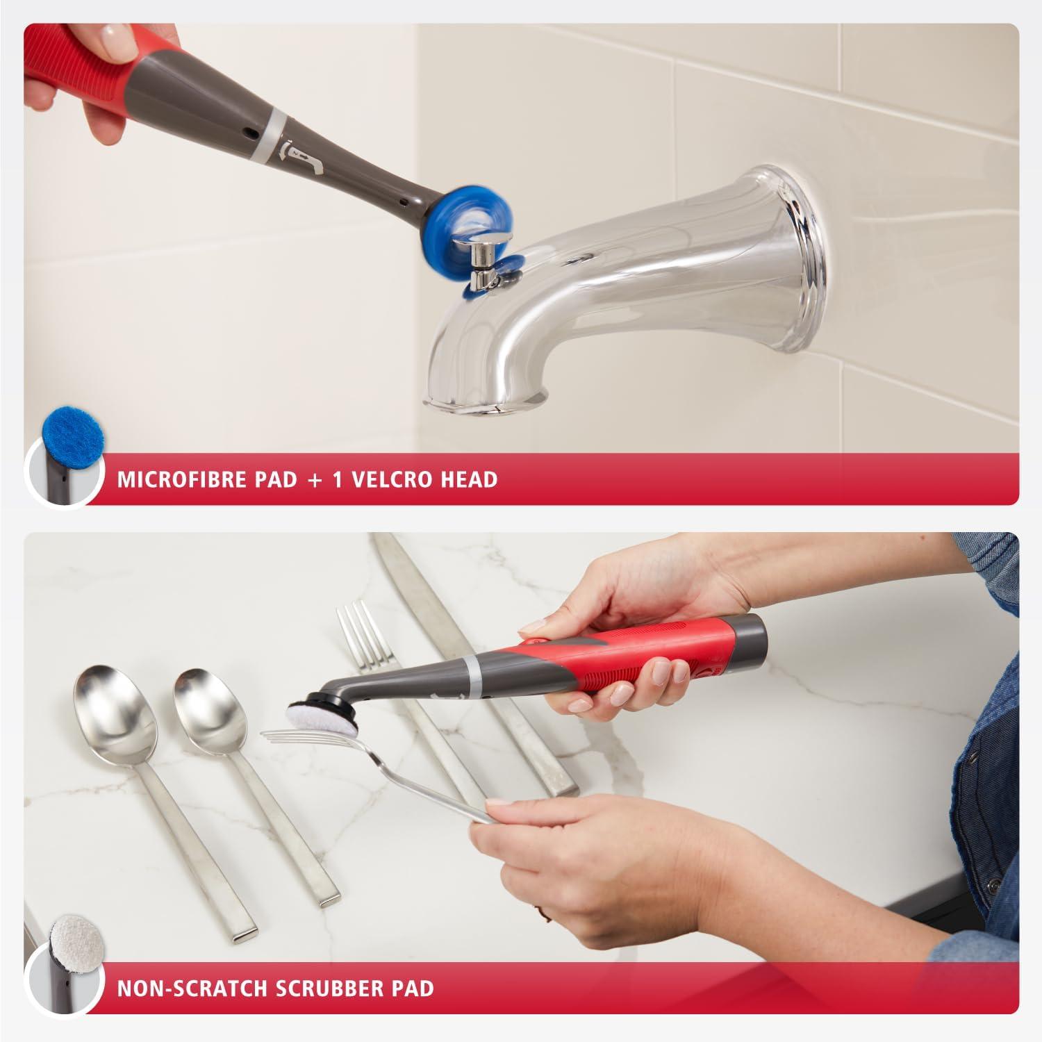 Rubbermaid Power Scrubber - 18pc