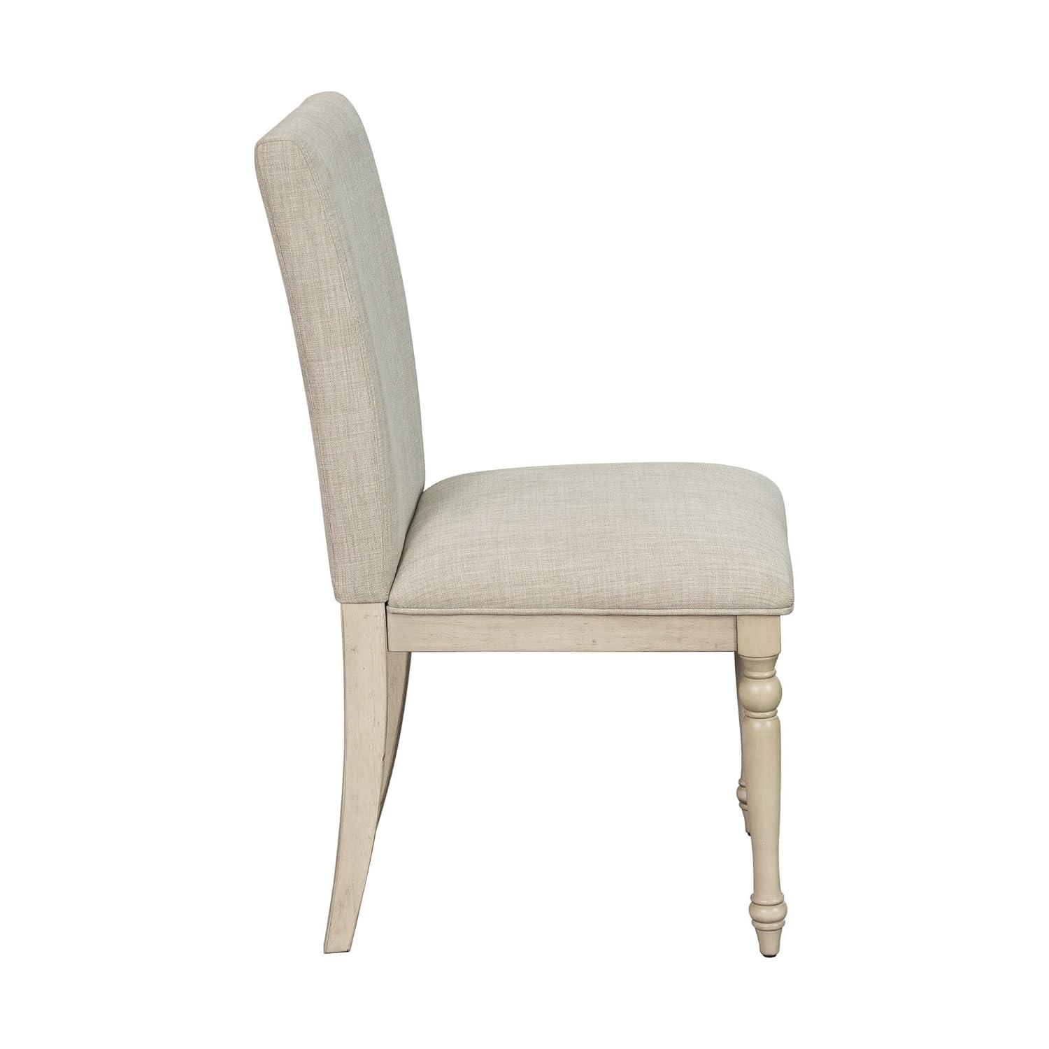 Martha Stewart Fiona Side Chair in Light Gray (Set of 2)