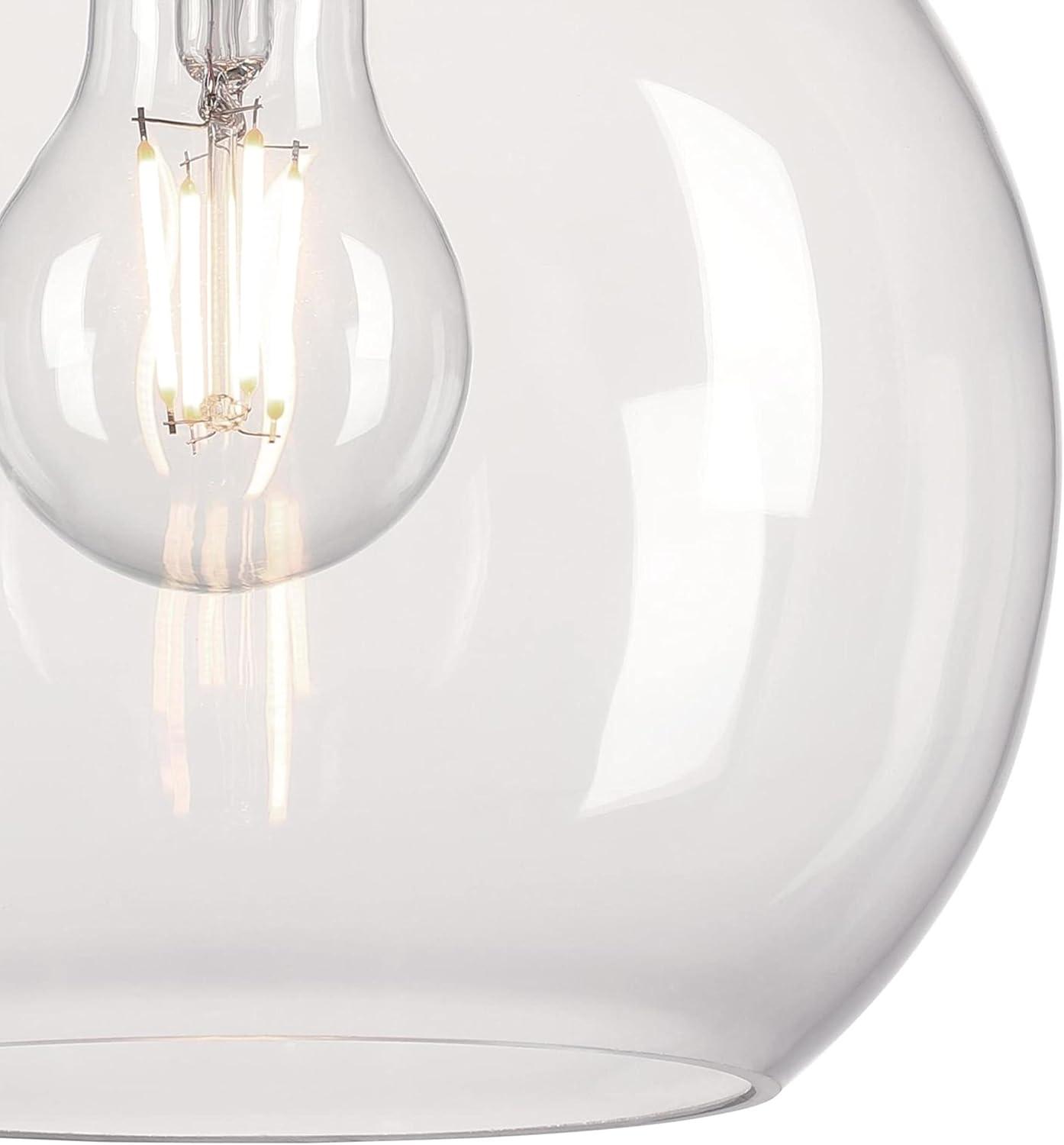 Westinghouse 6130500 Tatze 8" Wide Mini Pendant - Nickel