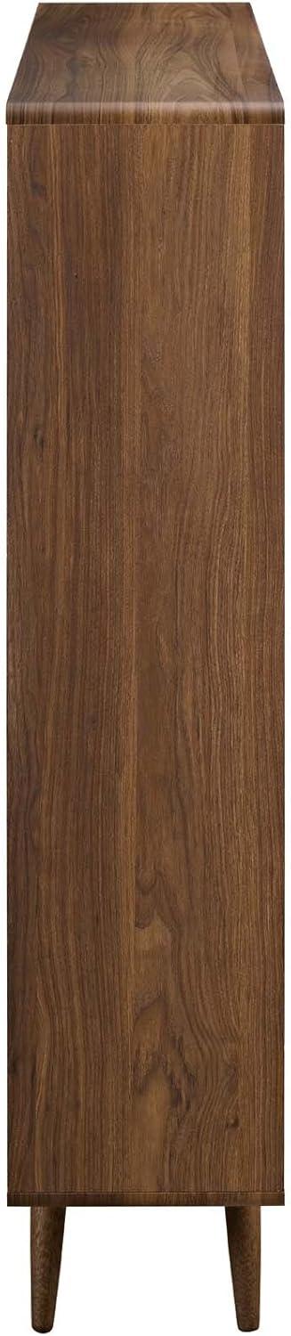 52" Realm Bookshelf Walnut - Modway