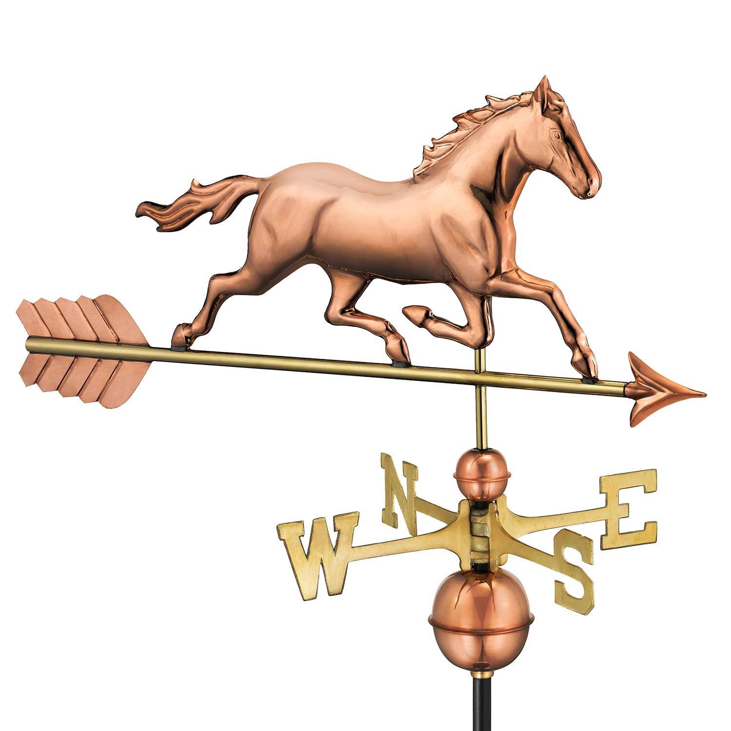 Good Directions 27'' H Metal Animals Weathervane