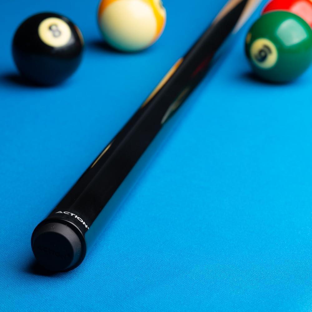 20 oz Black and Natural Maple Pool Cue Stick