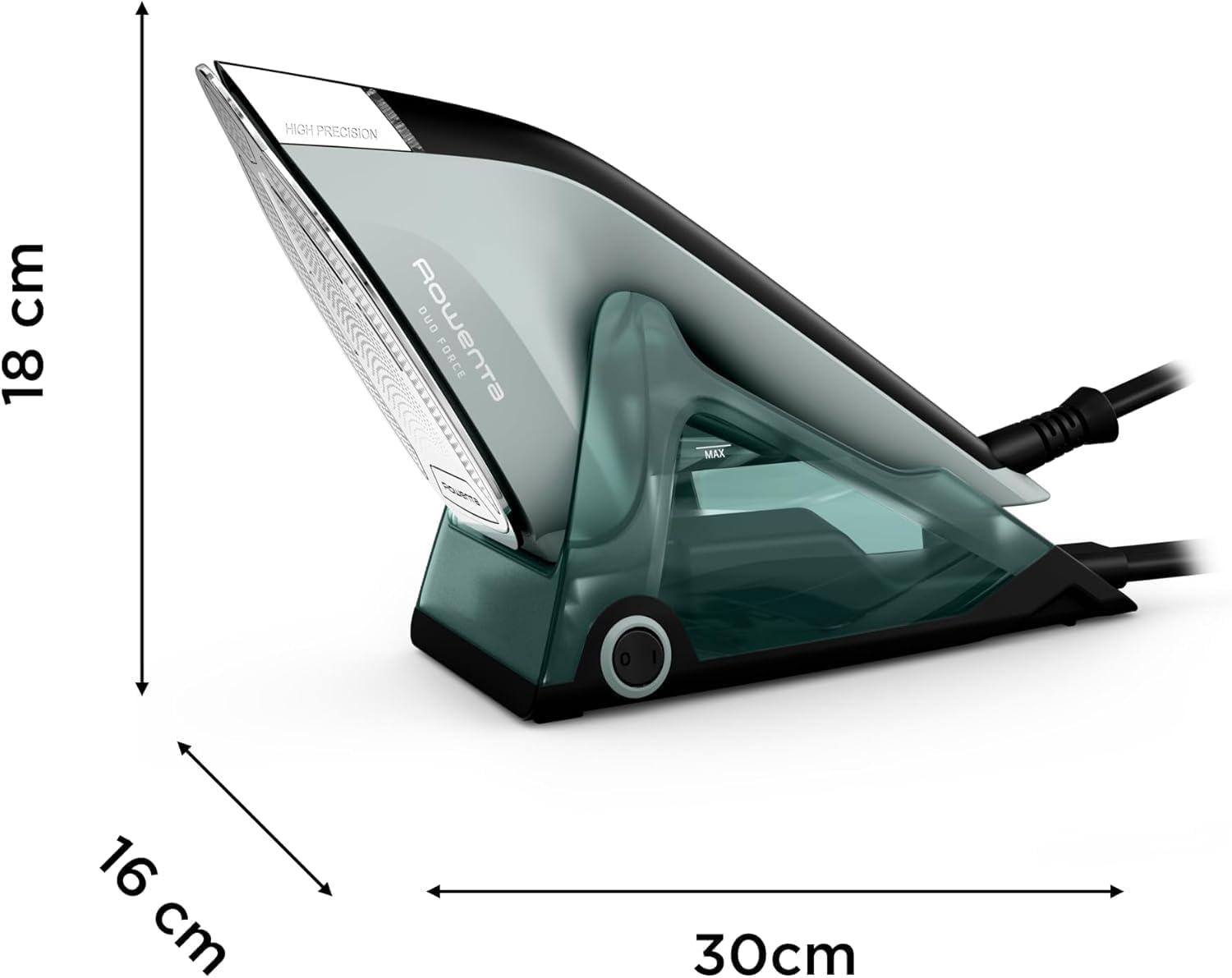 Rowenta Duo Force | 2-in-1 Steam Iron and Clothes Steamer | Versatile and Efficient Garment Care