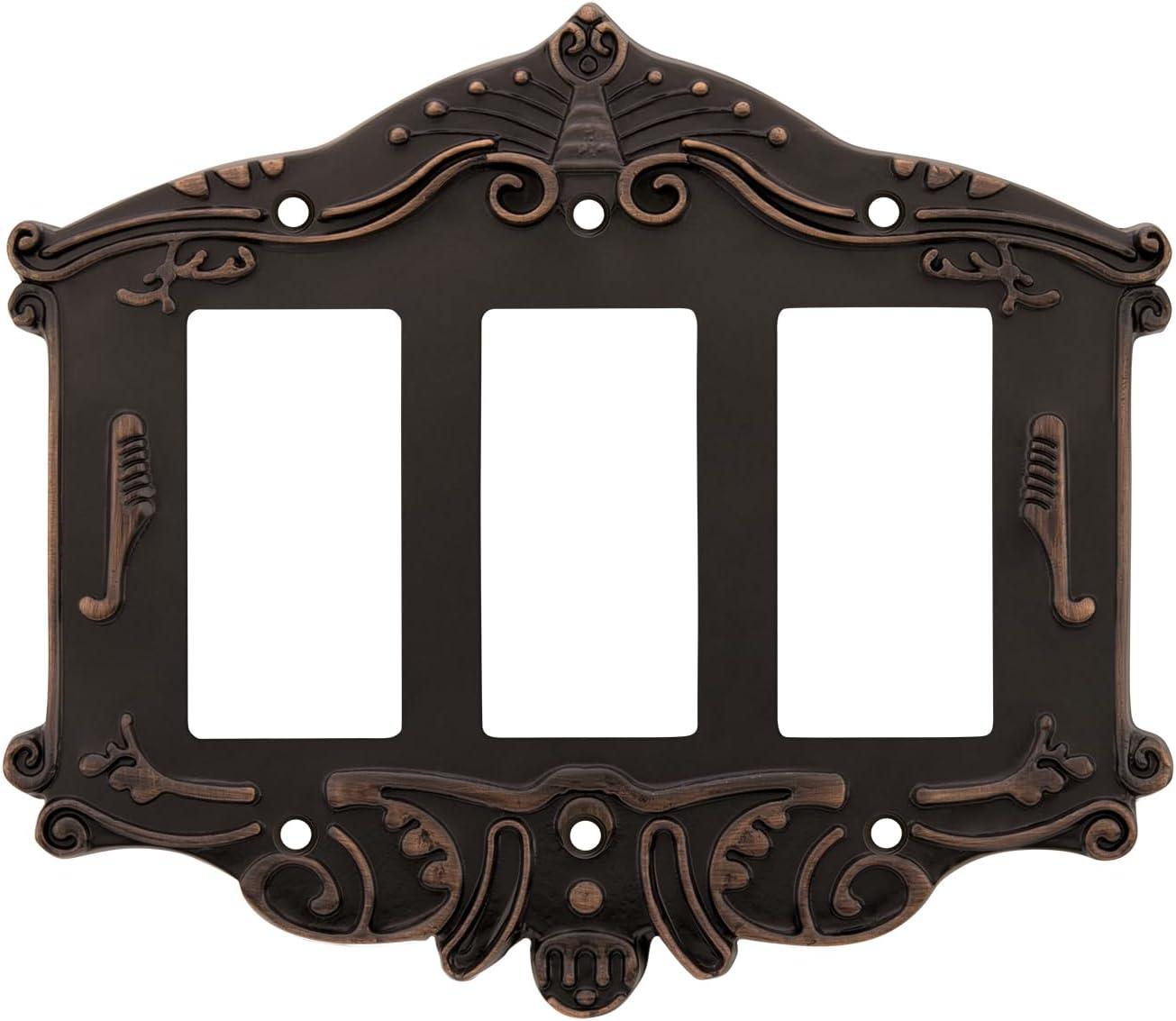 Victorian 3-Gang Rocker Wall Plate
