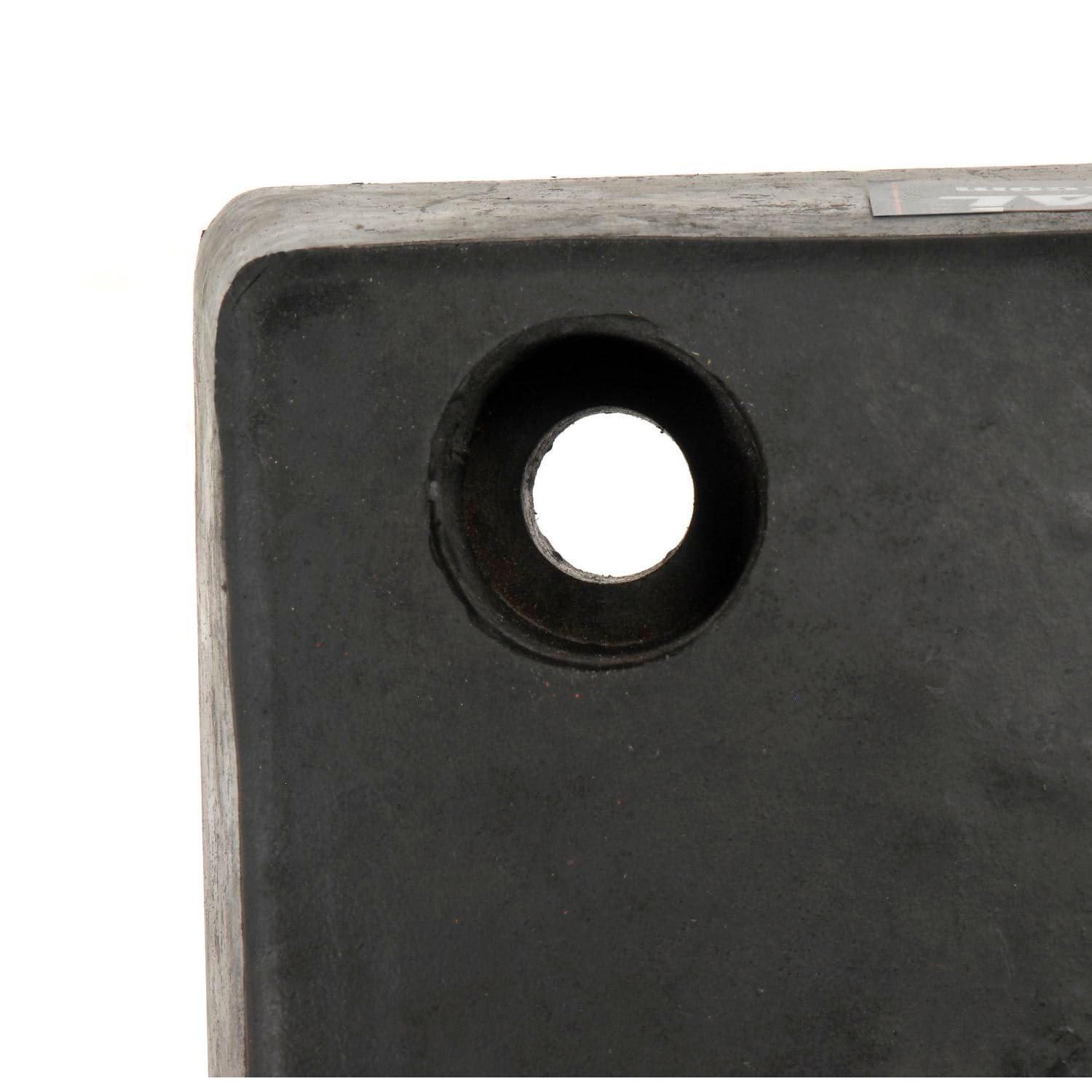 Vestil Vestil Rubber 4'' L Molded Dock Bumper