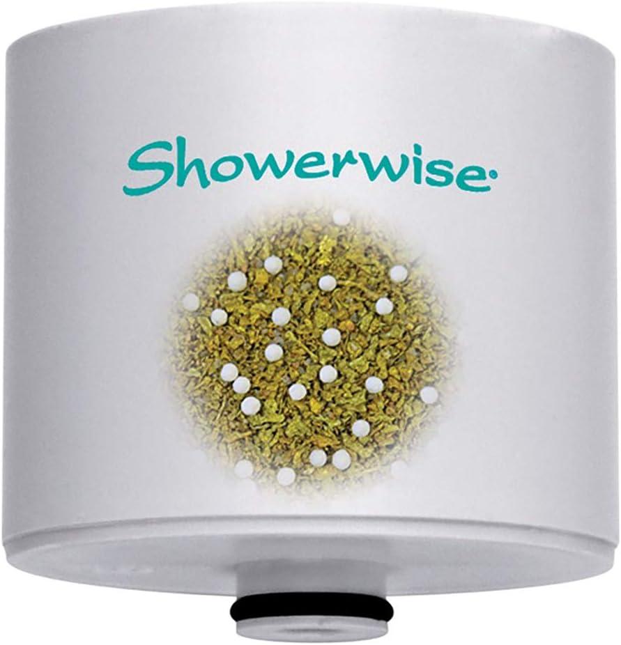 White Activated Carbon Shower Filtration System with Massage Head