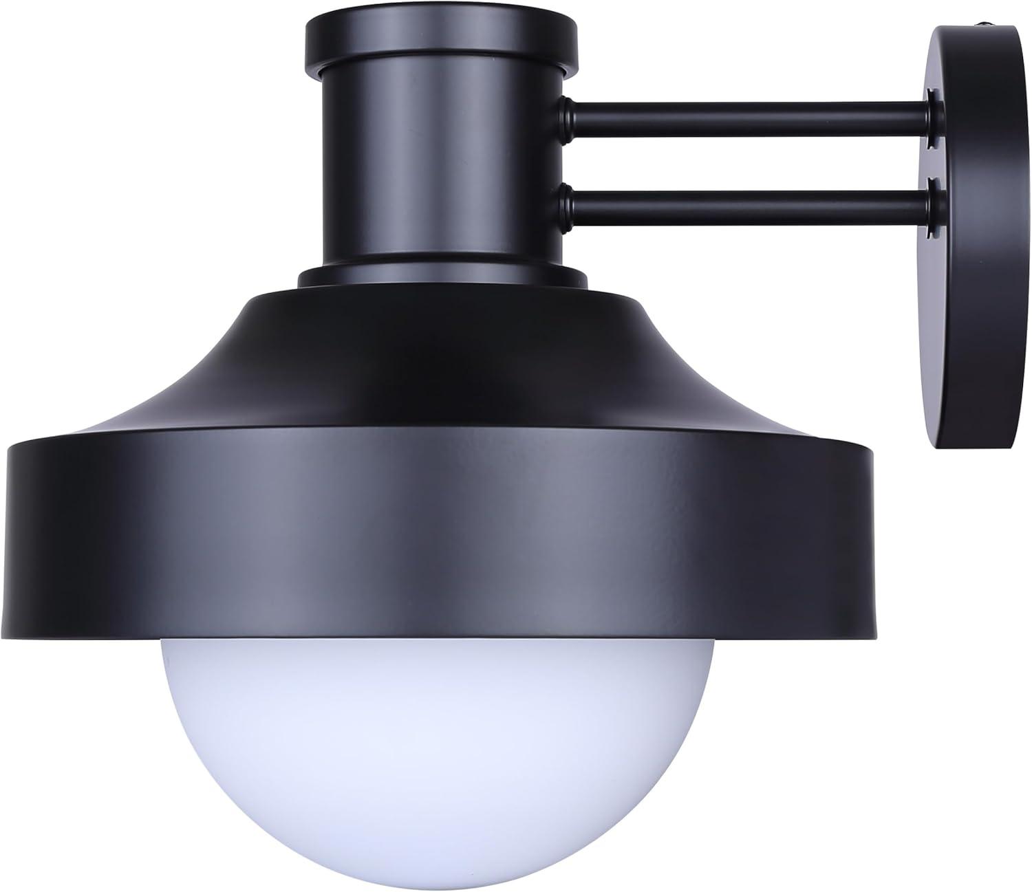 BAYLOR 1 Light Outdoor Lantern, Black Finish