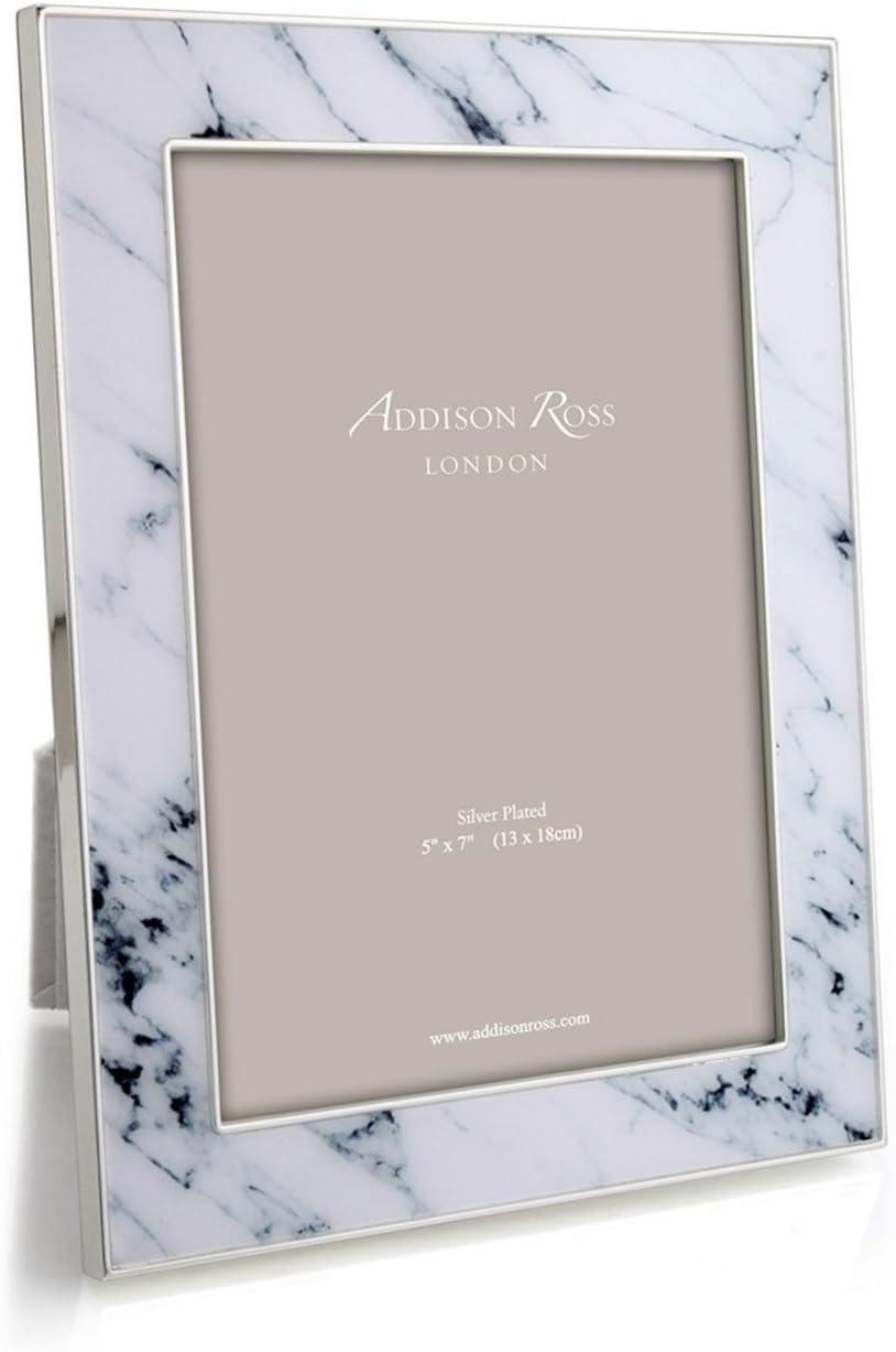 Addison Ross White Marble 4x6 Tabletop Frame