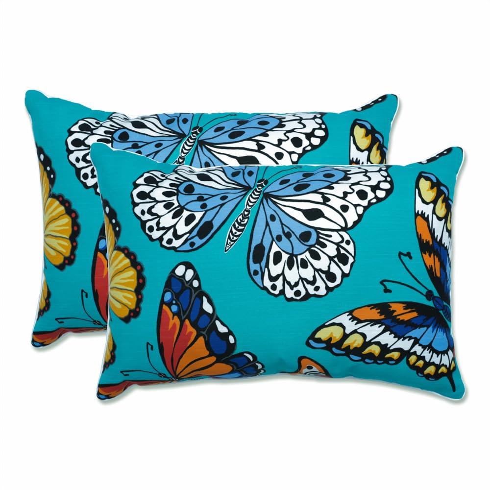 Pillow Perfect Indoor/Outdoor Reversible Throw Pillow (Set of 2)
