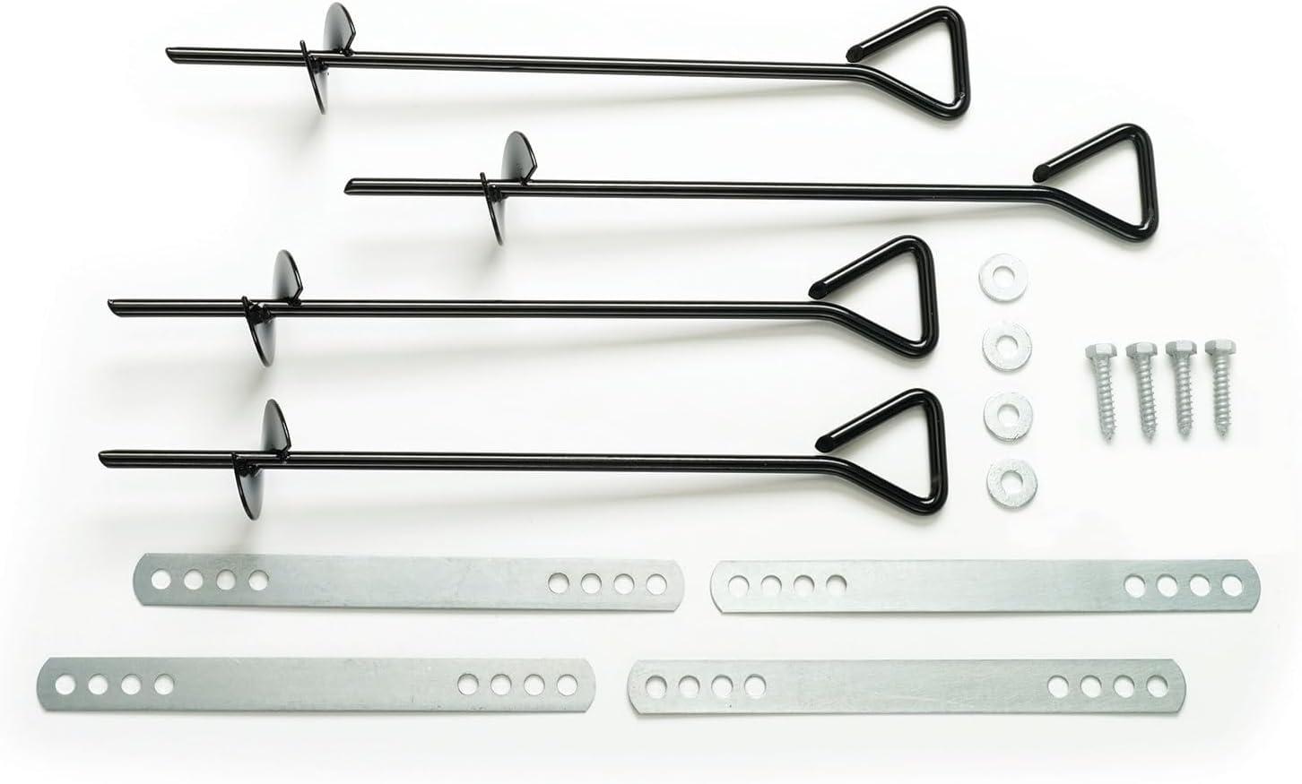 Swing N Slide Anchor-It Powder Coated Steel Ground Anchor NE4521