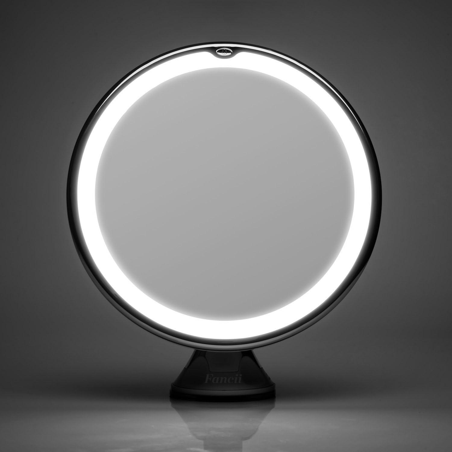 Fancii Maya 7X LED Lighted Magnifying Makeup Mirror