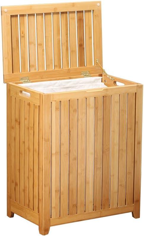 Bamboo Laundry Hamper with Handles