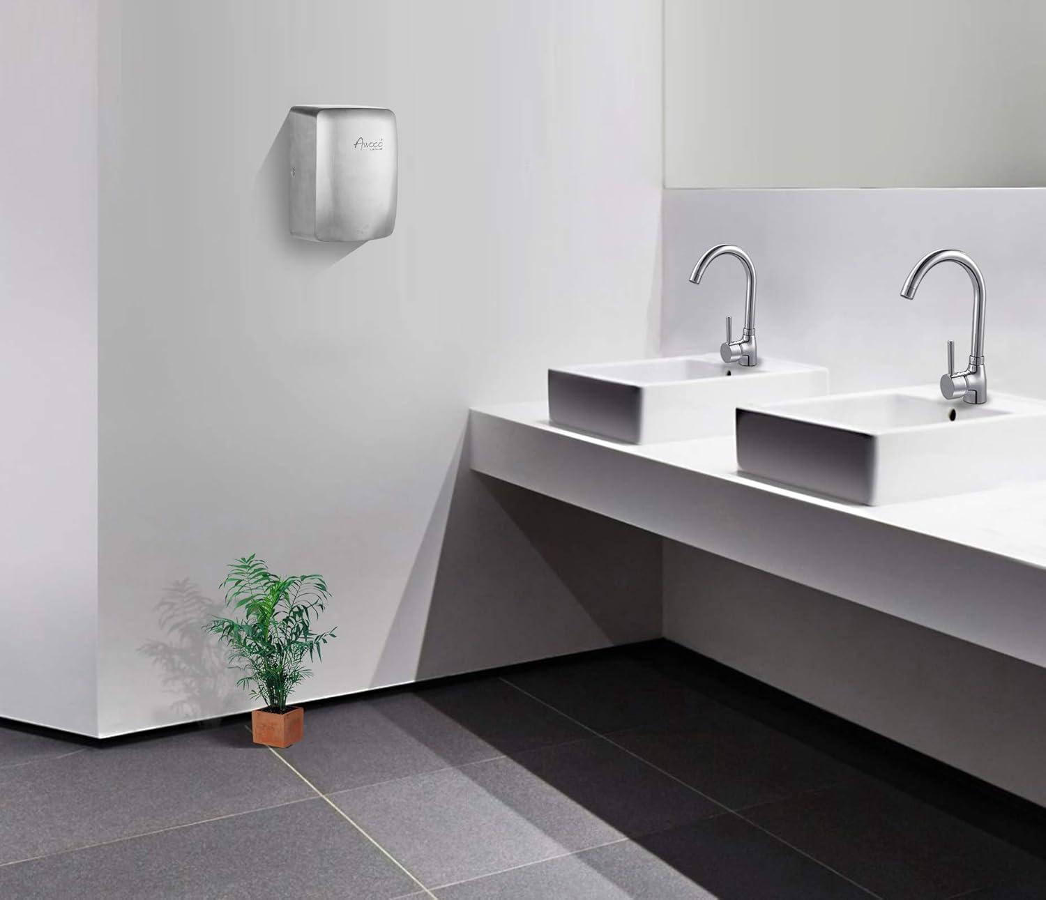 Awoco AK2803B Awoco AK2803B 1350W UL Certified Compact Stainless Steel Automatic High Speed Hand Dryer