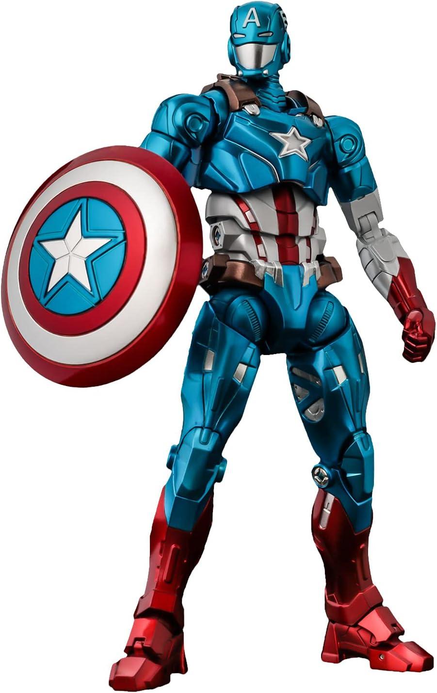 Captain America Fighting Armor Die-Cast Action Figure