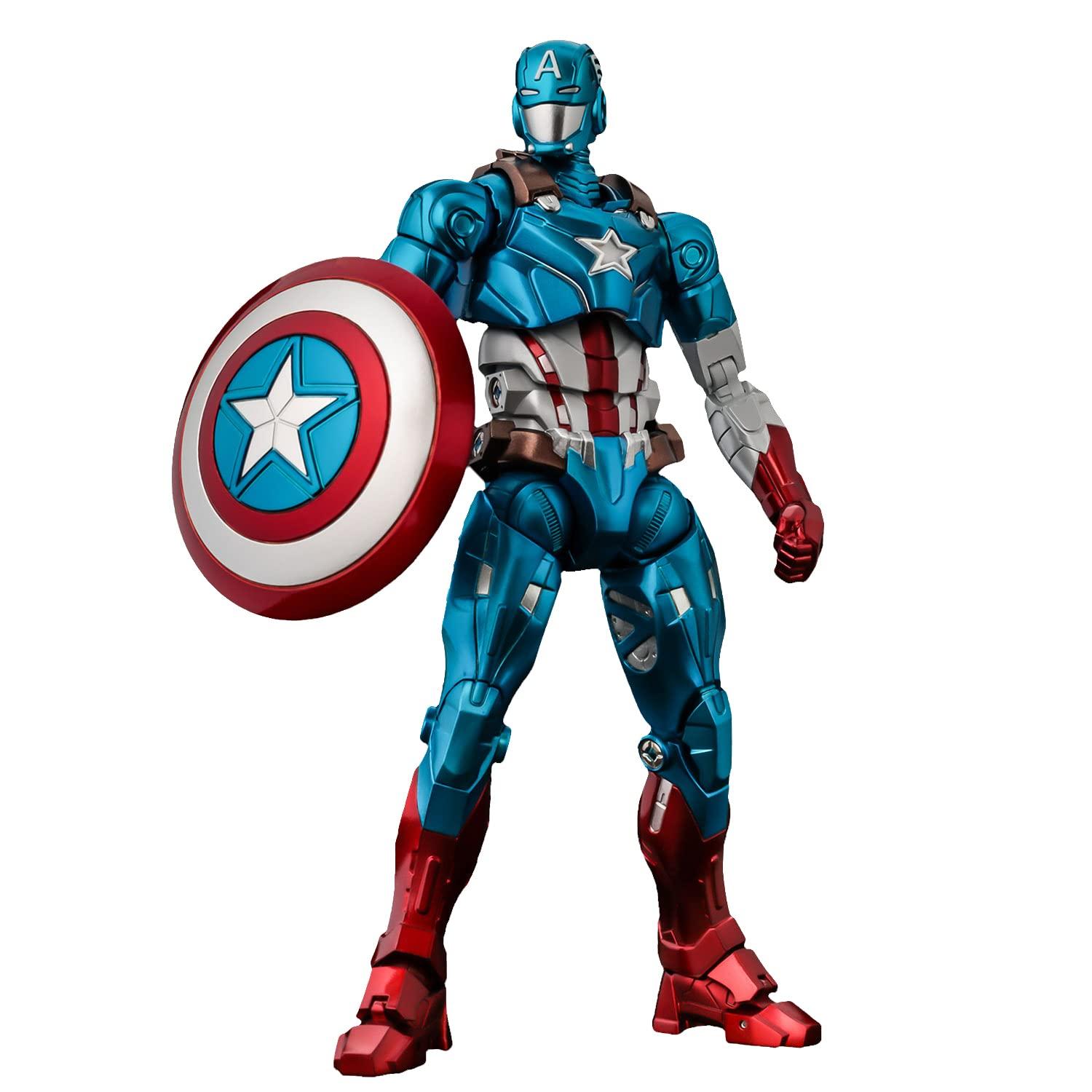 Marvel Captain America Collectible Action Figure (Fighting Armor)