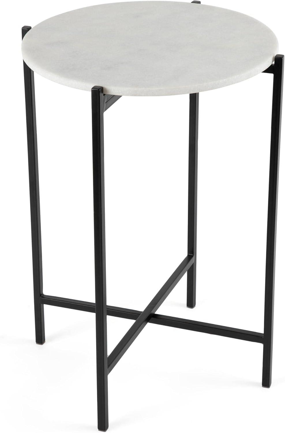 BirdRock Home Marble Tray Top End Table