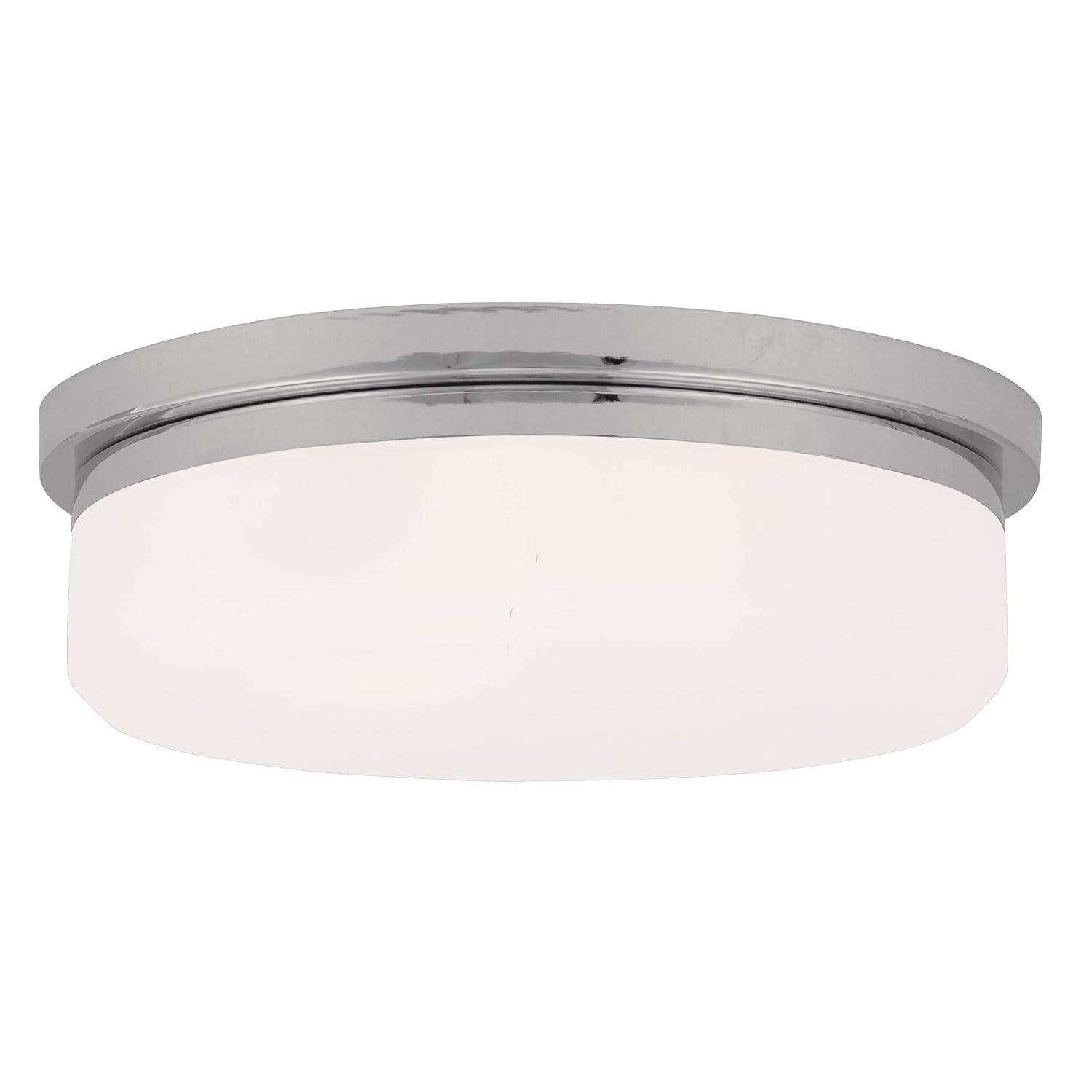 Livex Lighting Stratus 3 - Light Flush Mount in  Polished Chrome