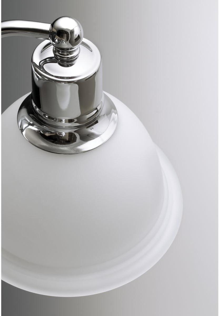 Progress Lighting, Madison, 1-Light Mini-Pendant, Brushed Nickel, Etched Glass Shade