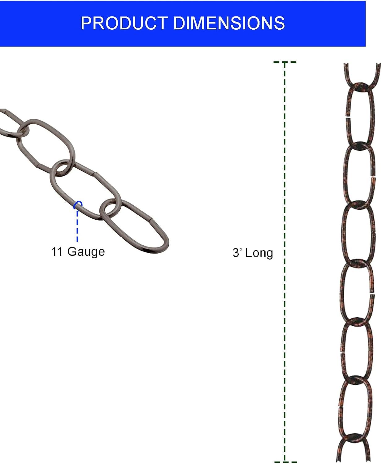 Decorative Light Fixture Chain