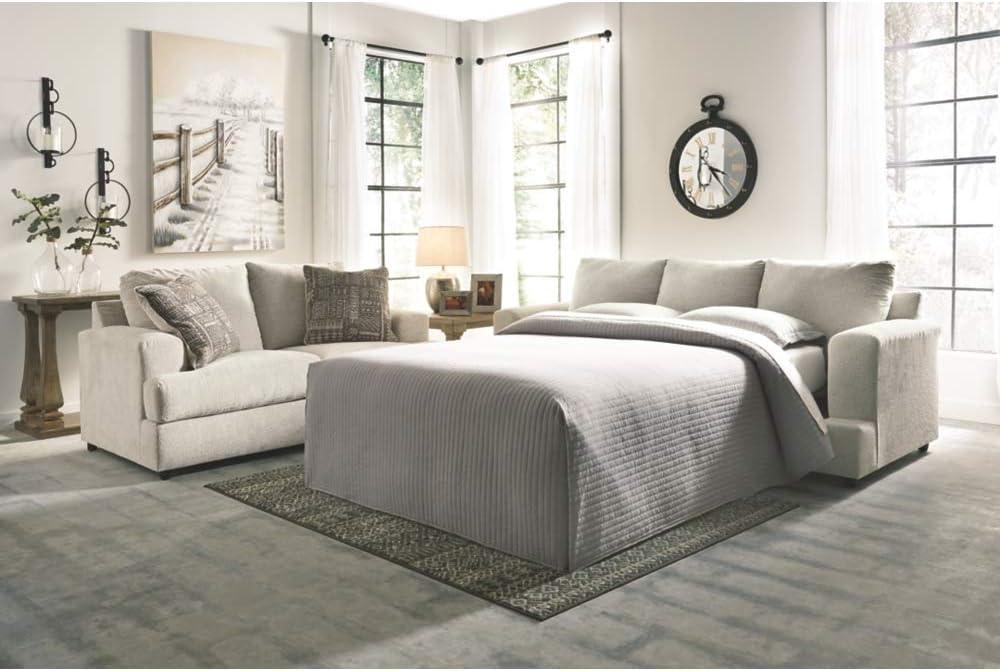 Signature Design by Ashley Soletren Queen Sleeper Sofa in Stone