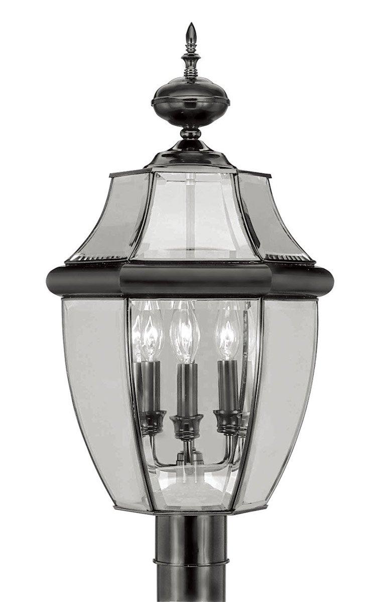 Livex Lighting Monterey 3 - Light Lantern in  Black