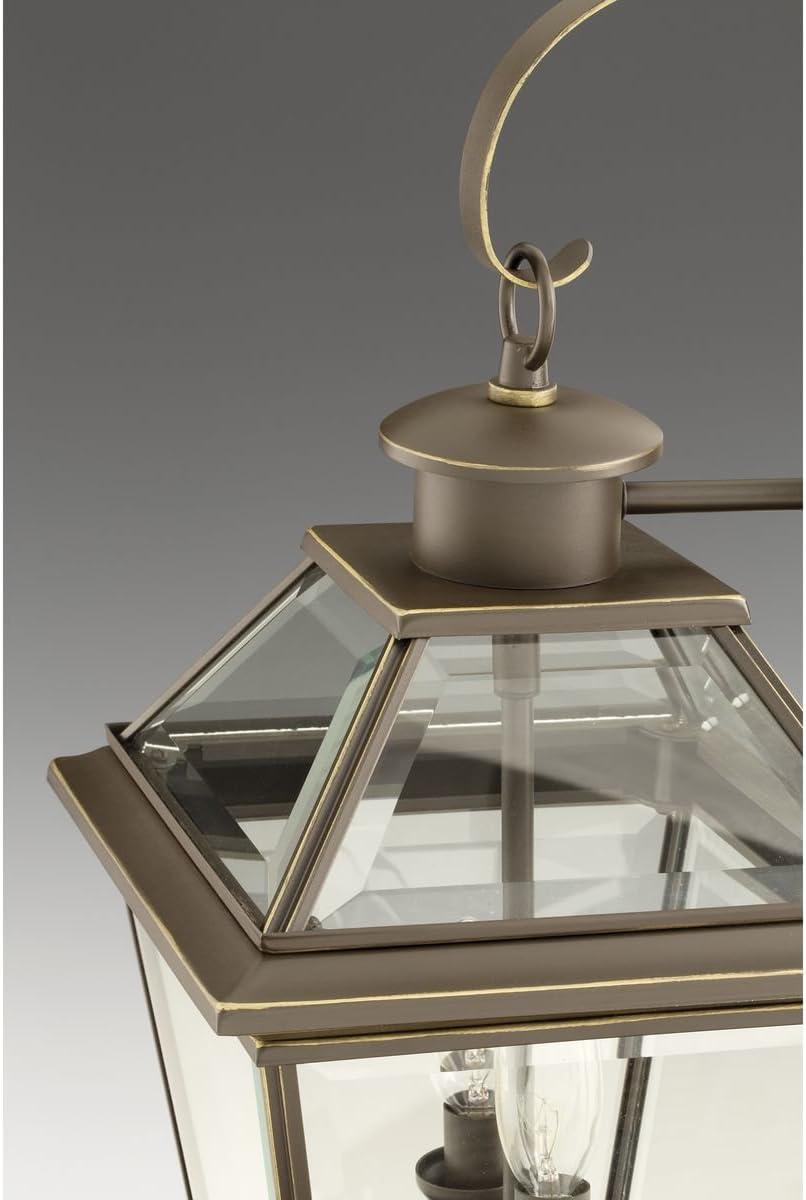 Burlington Antique Bronze Dimmable Wall Lantern Sconce