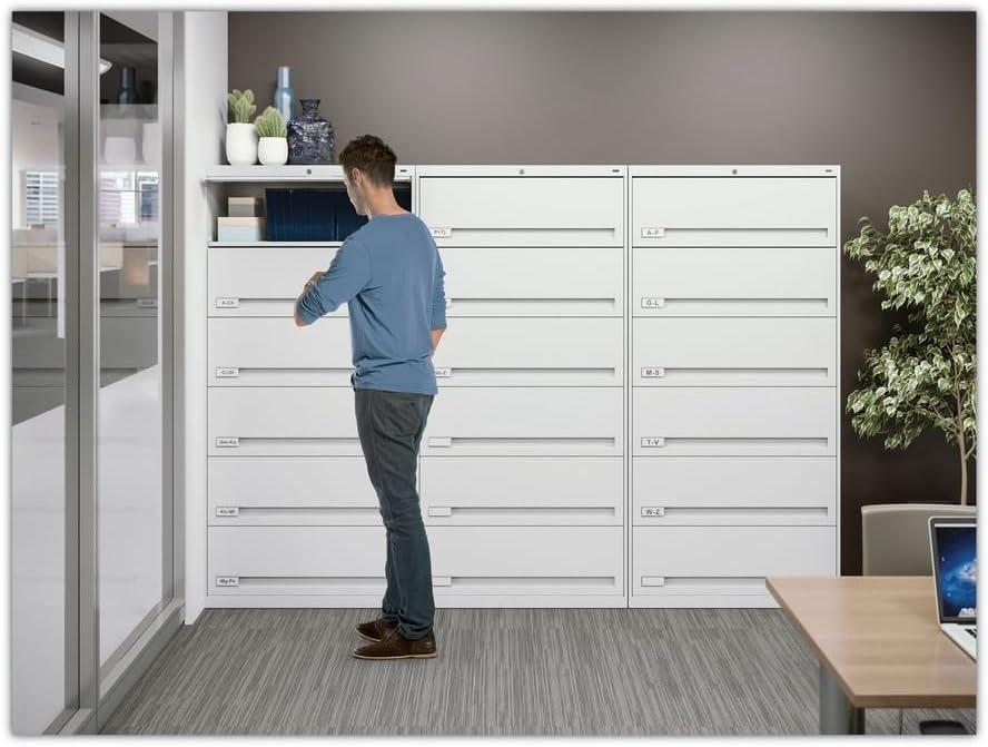 Tennsco Corp. 36'' Wide 5 -Drawer Steel File Cabinet