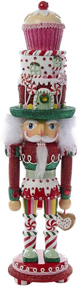 Kurt Adler 18-Inch Hollywood Cupcake and Sweets Nutcracker