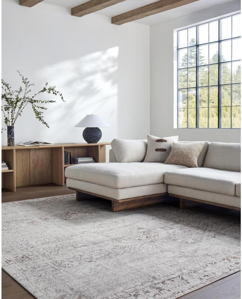 Galey Alix x Livabliss Collins Avenue V Machine Woven Area Rug