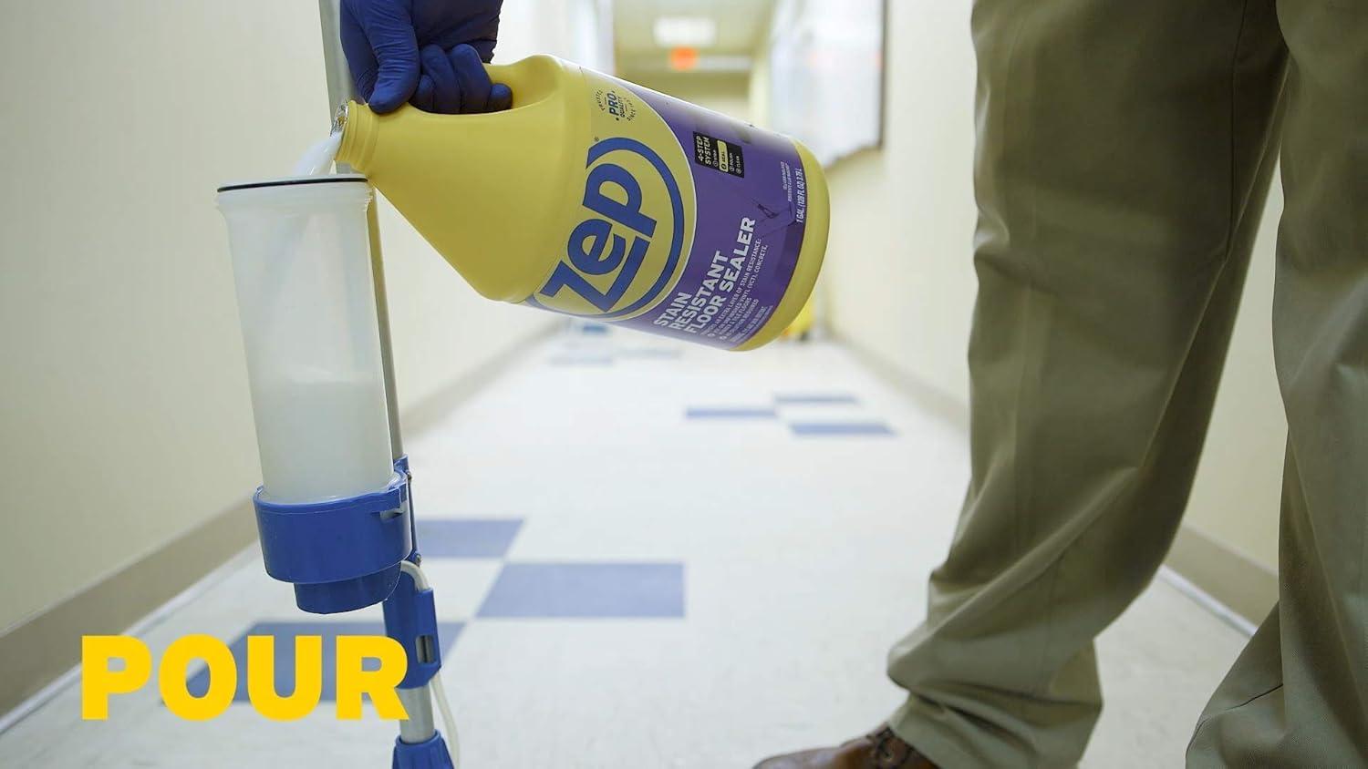 Zep - Zufslr128 Stain Resistant Floor Sealer, 1 Gal Bottle