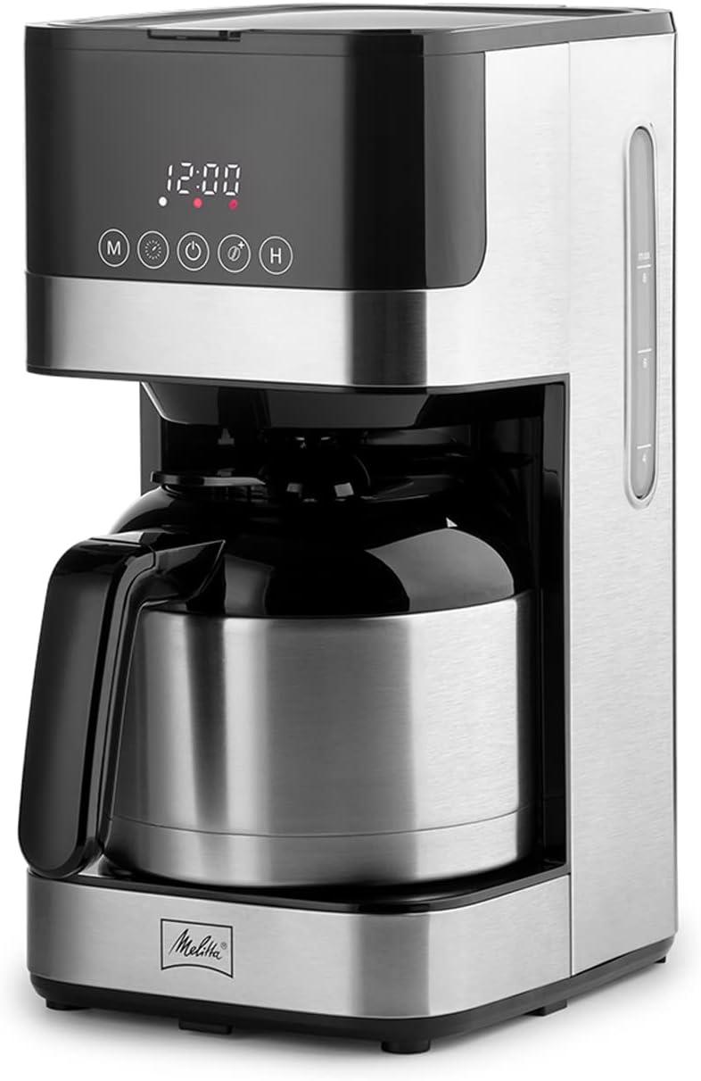 Melitta Aroma Tocco 8-cup Drip Coffee Maker With Thermal Carafe And Touch Control Display