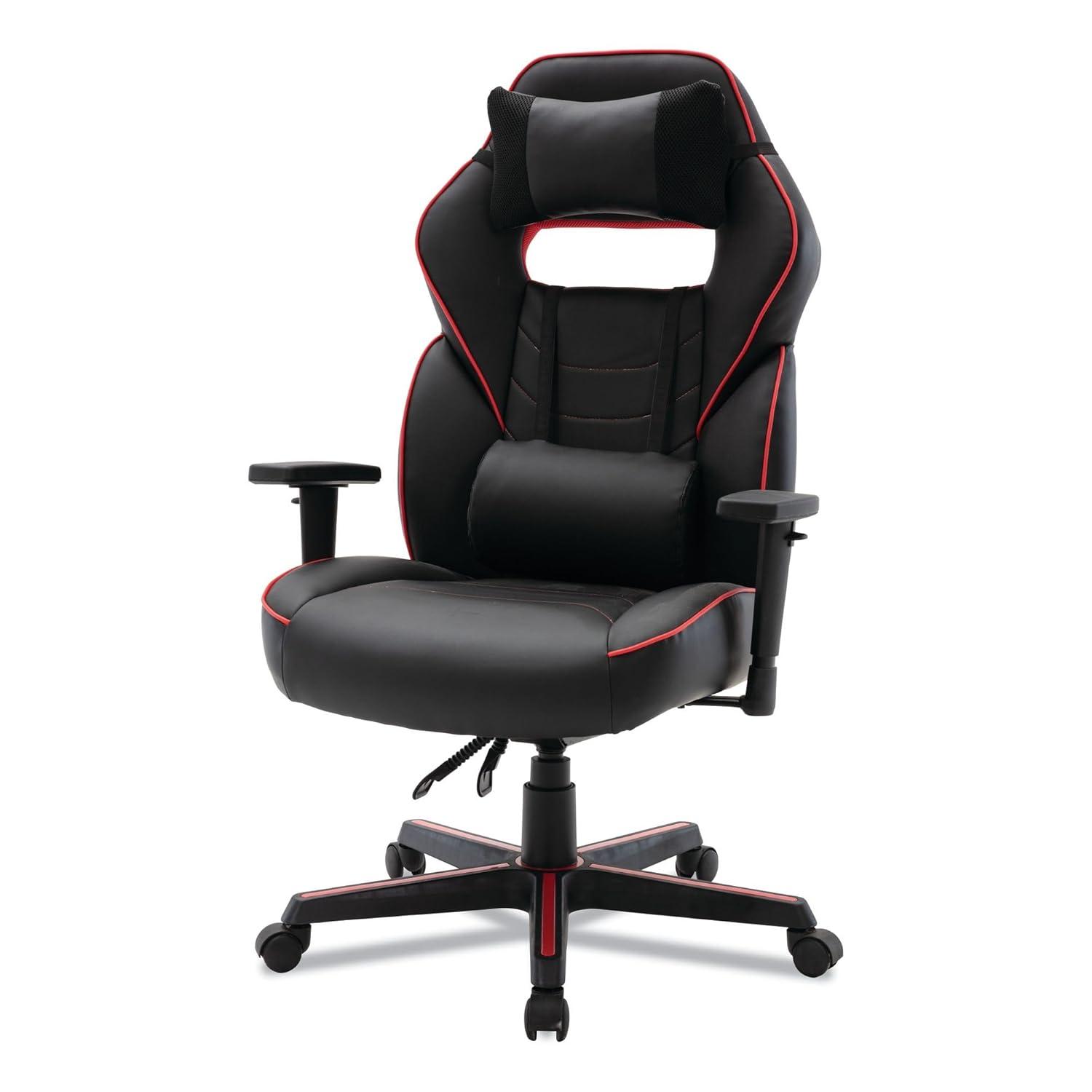 Inbox Zero Inbox Zero Adjustable Reclining Ergonomic Faux Leather Swiveling PC & Racing Game Chair