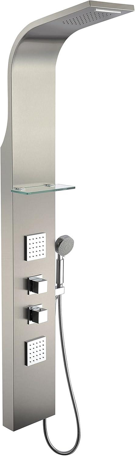 Niagara 64'' Shower Panel with Fixed Shower Head