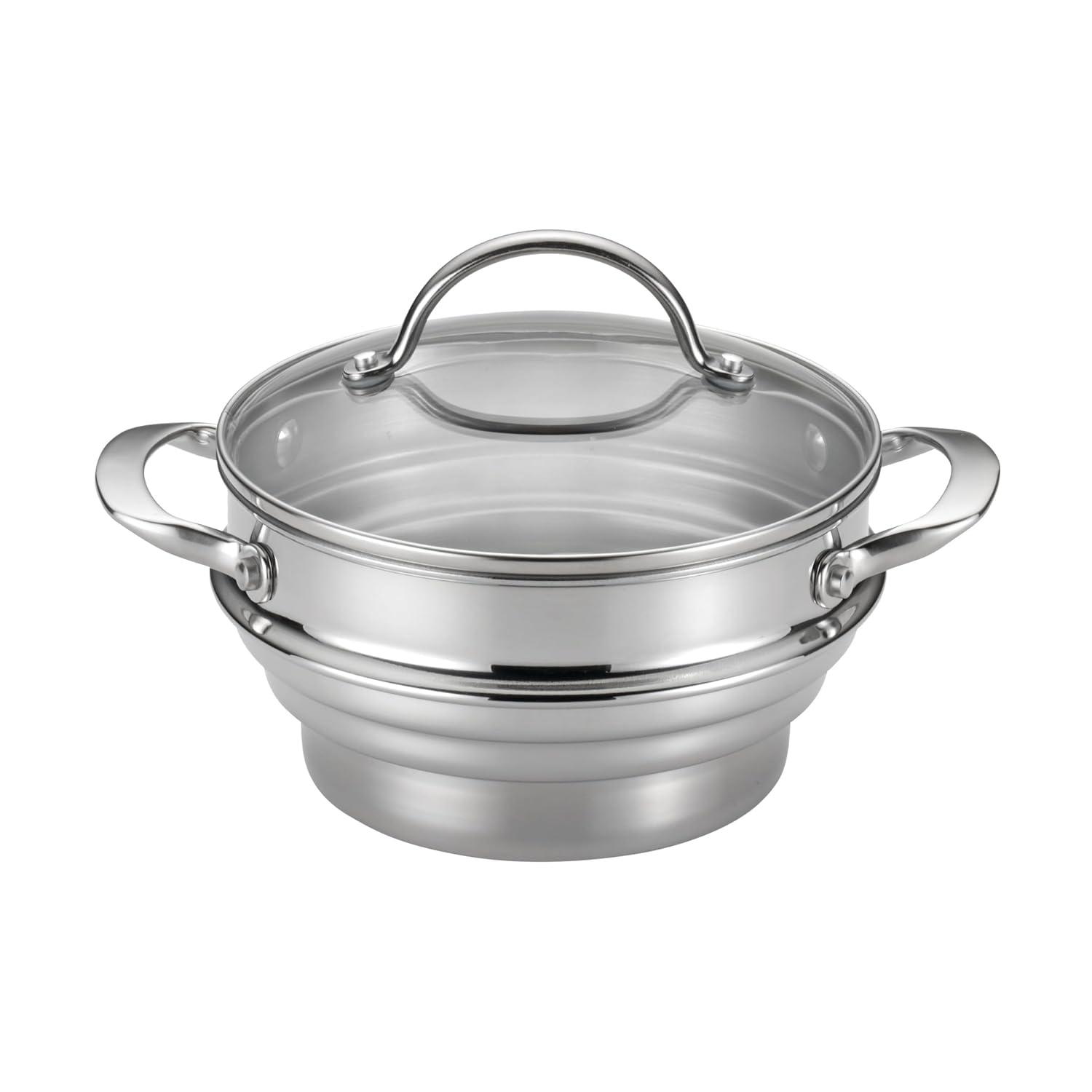 Anolon Anolon Classic Stainless Steel Universal Steamer Insert with Lid