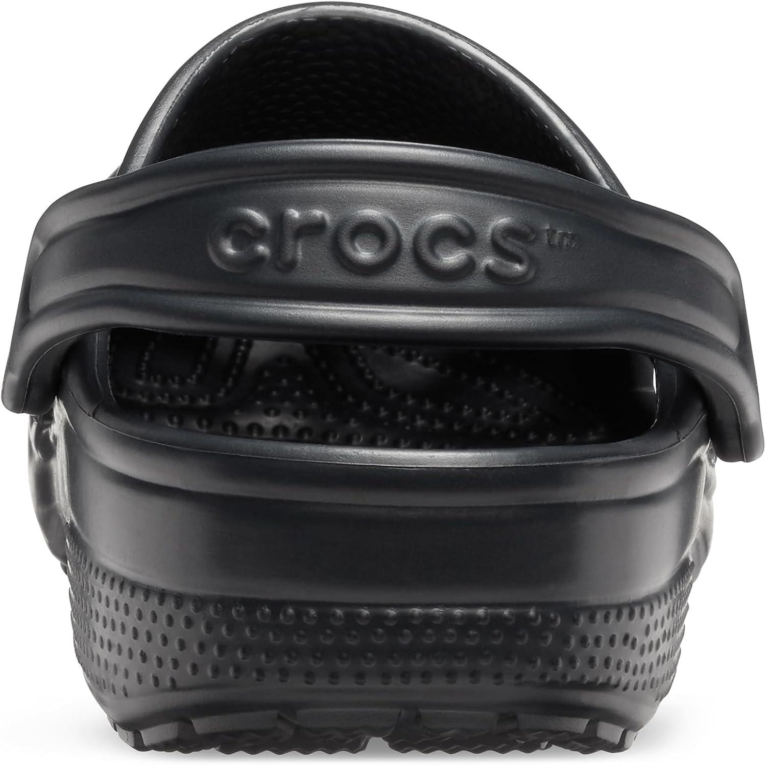 Men's 12 Black Aerated Slip Resistant Clogs