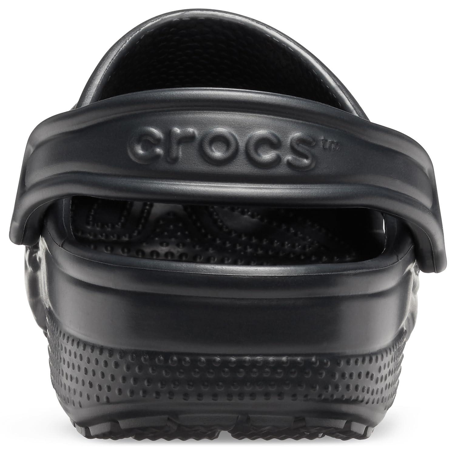 Men's 12 Black Aerated Slip Resistant Clogs