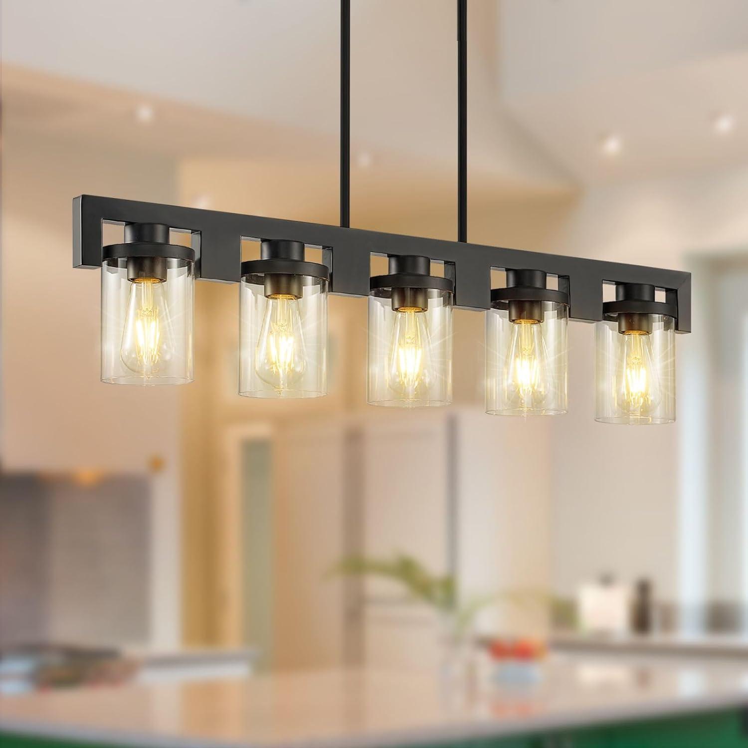 5 - Light Modern Kitchen Island Pendant