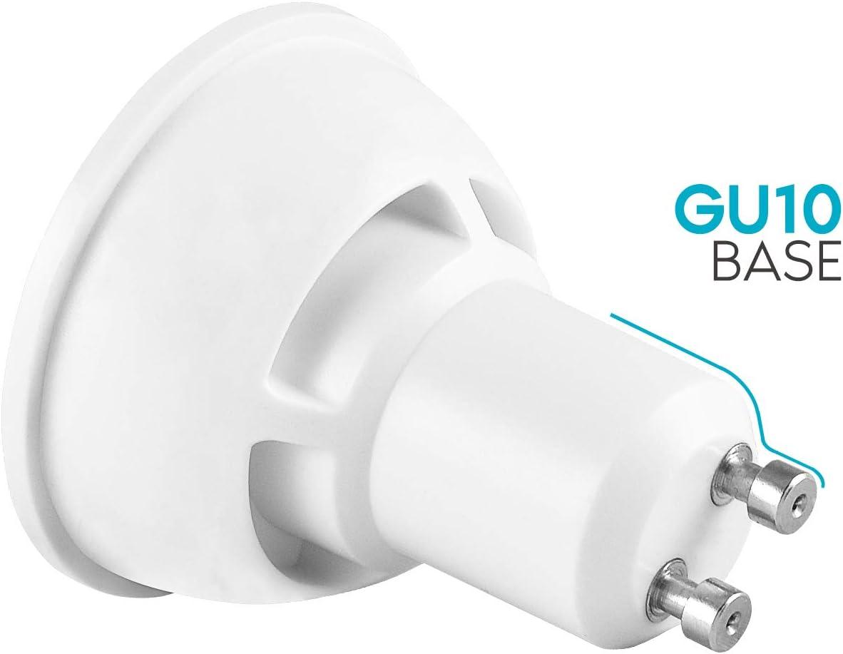 White Dimmable GU10 LED Light Bulbs 16-Pack