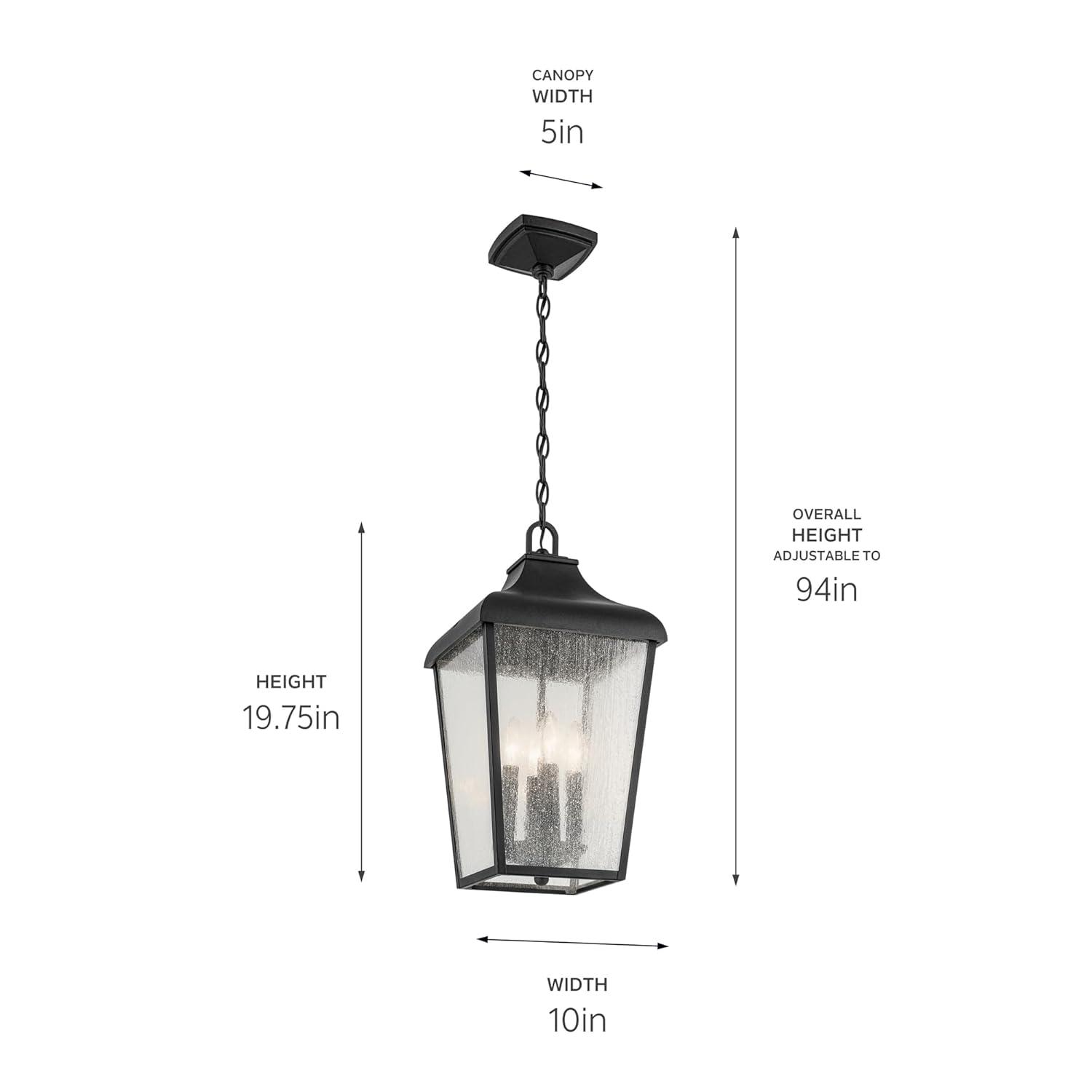 Kichler Lighting - Forestdale - 4 Light Outdoor Pendant In Traditional