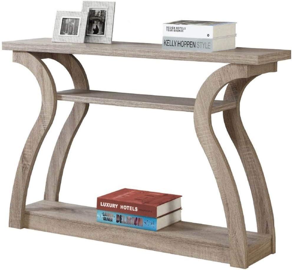 Monarch Specialties Accent Table, Console, Entryway, Narrow, Sofa, Bedroom, Brown Laminate