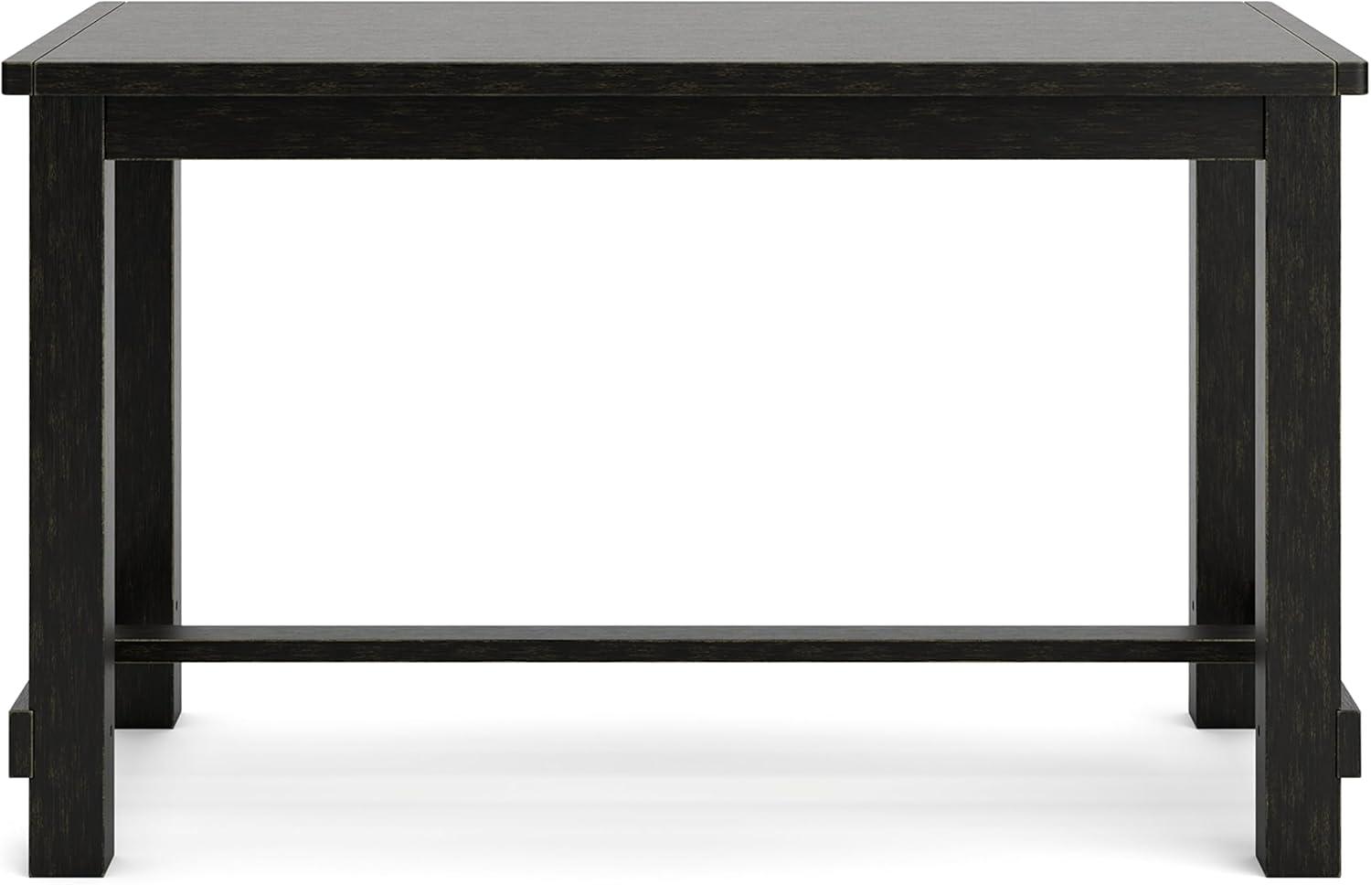 Signature Design by Ashley Casual Jeanette Counter Height Dining Table  Black