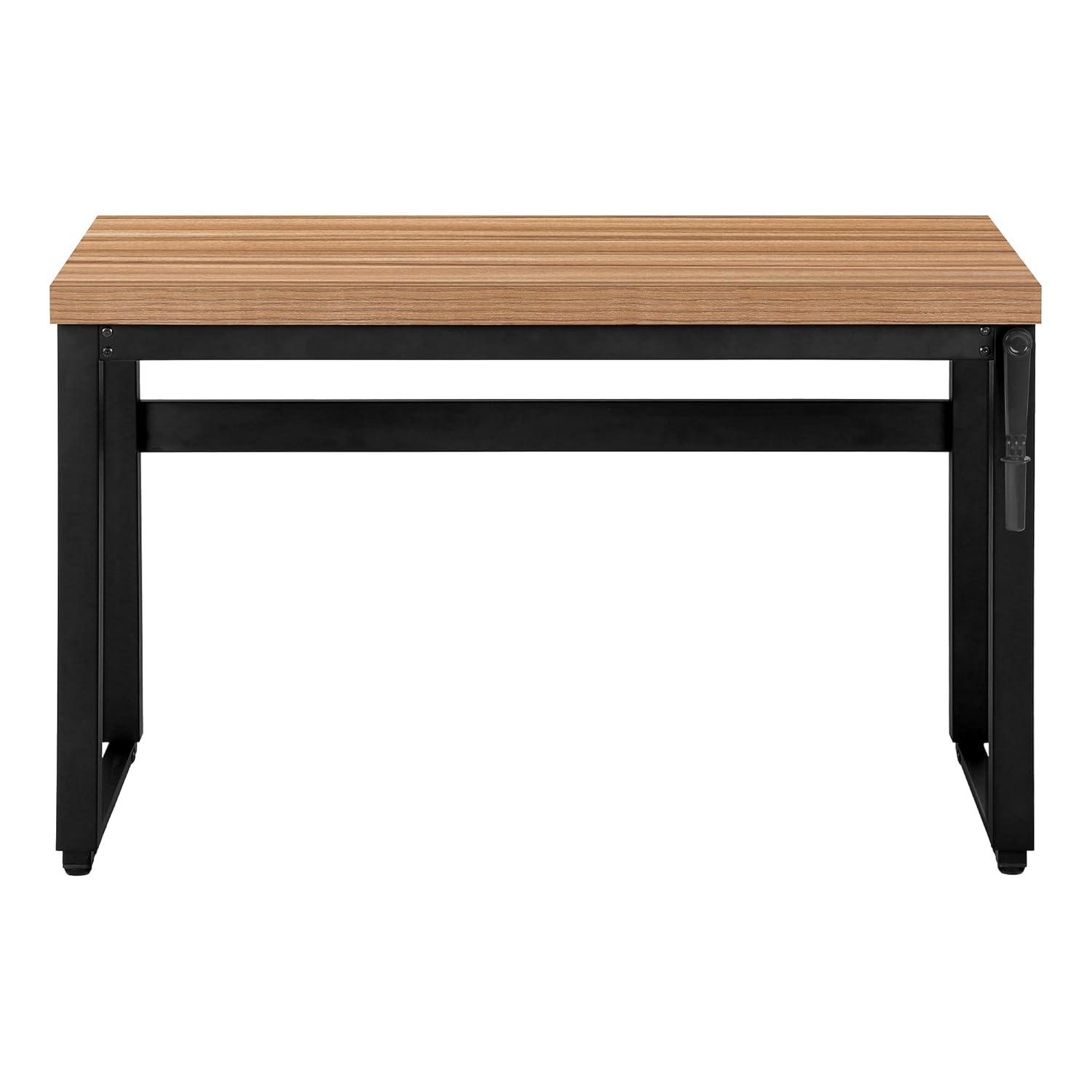 Monarch Specialties Computer Desk, Standing, Adjustable, 48"L, Work, Laptop, Brown Laminate