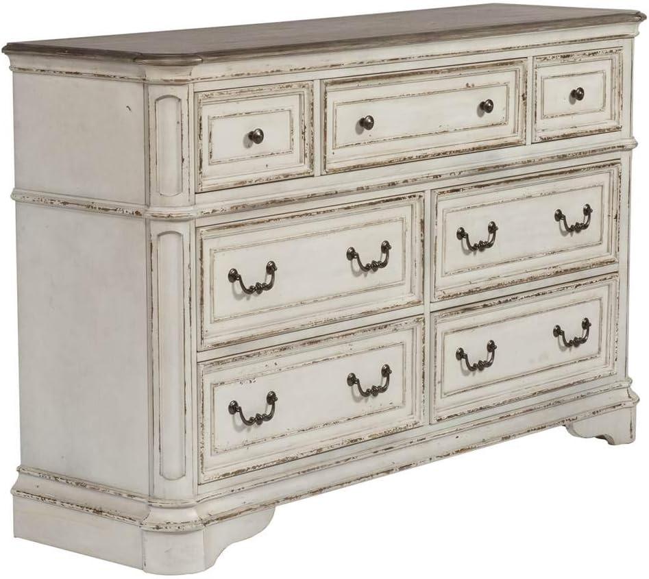 Magnolia Manor 7 Drawer Dresser