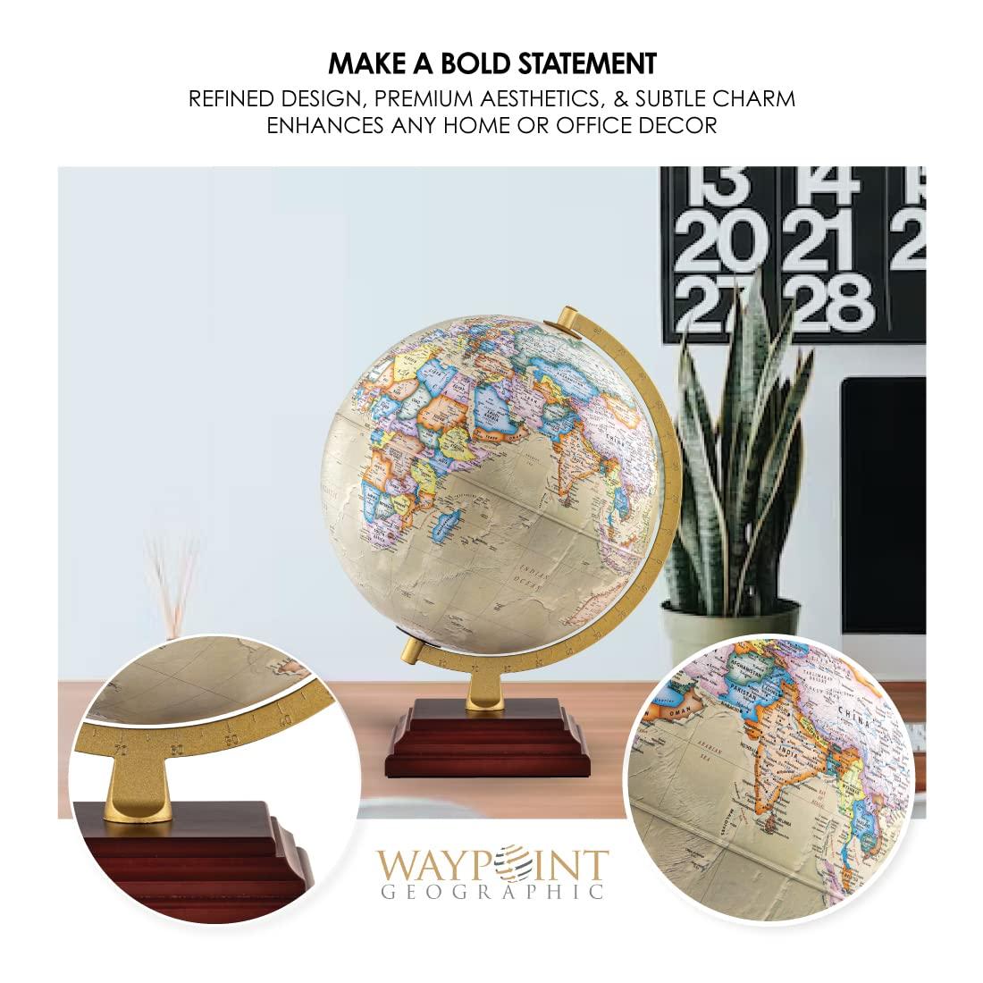Waypoint Geographic Cardboard Tabletop Globe