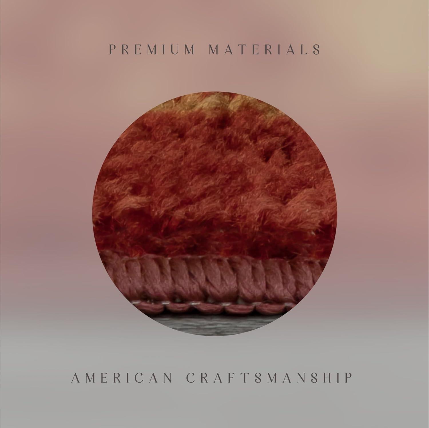 Maples Rugs Georgina Traditional Vintage Red Gold Washable Hallway Runner Rug, 2' x 6'