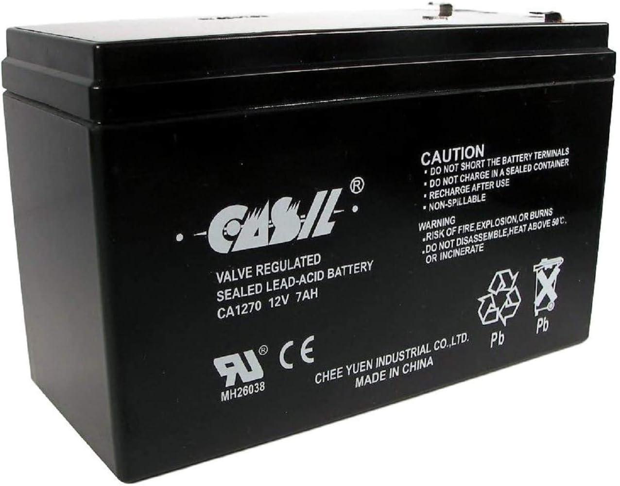 UltraTech UT1270 / UT-1272-F1 12V 7 Ah Sealed Lead Acid Alarm Battery UT-1270 UT-1272-F1
