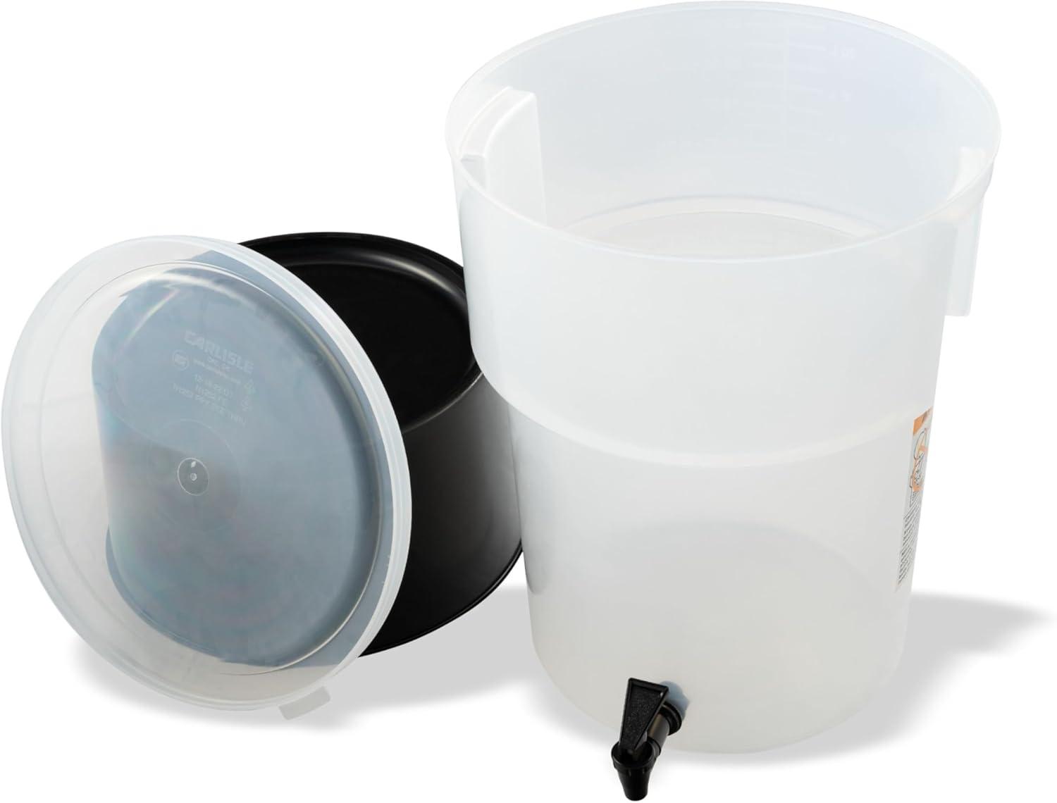 Carlisle 222903 Break-Resistant Beverage Dispenser with Base, 5 Gallon