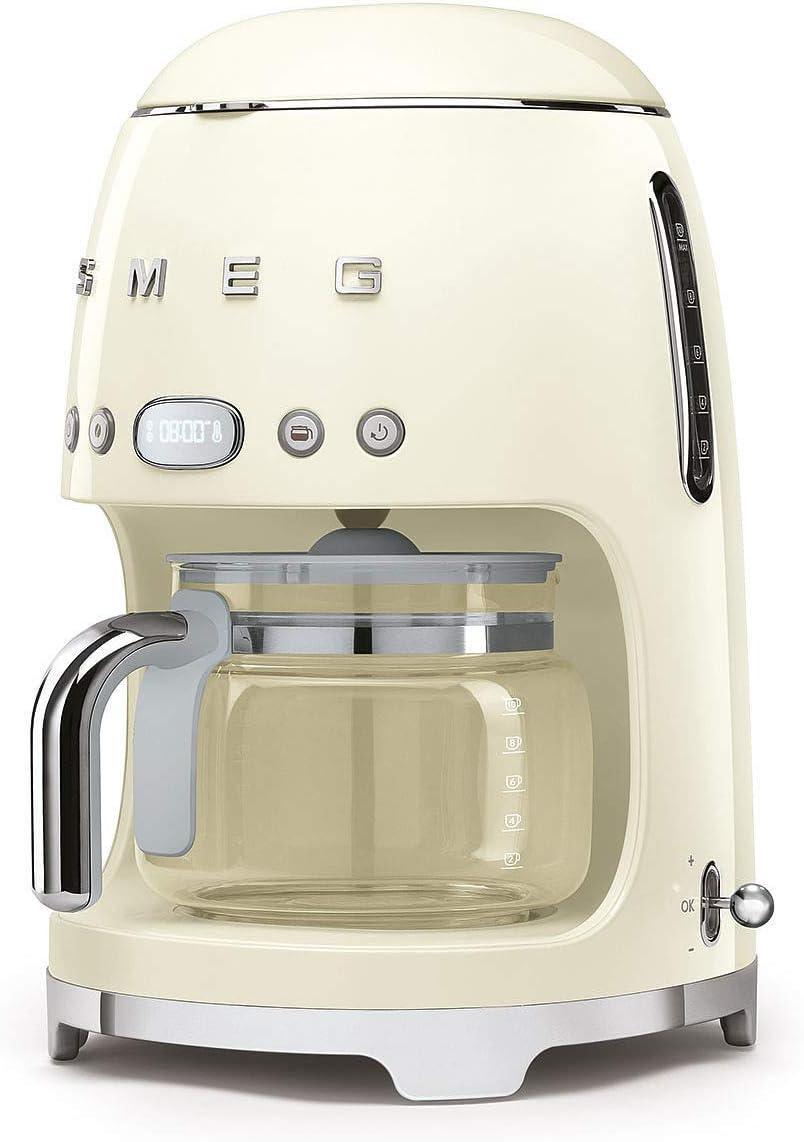 SMEG 50's Retro Style 10-Cup Drip Coffee Machine with Filter